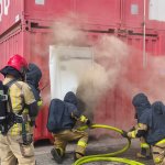 Warsztaty z gaszenia pożarów wewnętrznych