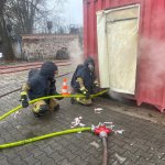 Warsztaty z gaszenia pożarów wewnętrznych