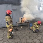 Warsztaty z gaszenia pożarów wewnętrznych