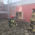 Warsztaty z gaszenia pożarów wewnętrznych