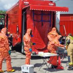 Międzynarodowy trening organizowany przy współpracy z Organizacją ds. Zakazu Broni Chemicznej