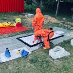 Międzynarodowy trening organizowany przy współpracy z Organizacją ds. Zakazu Broni Chemicznej