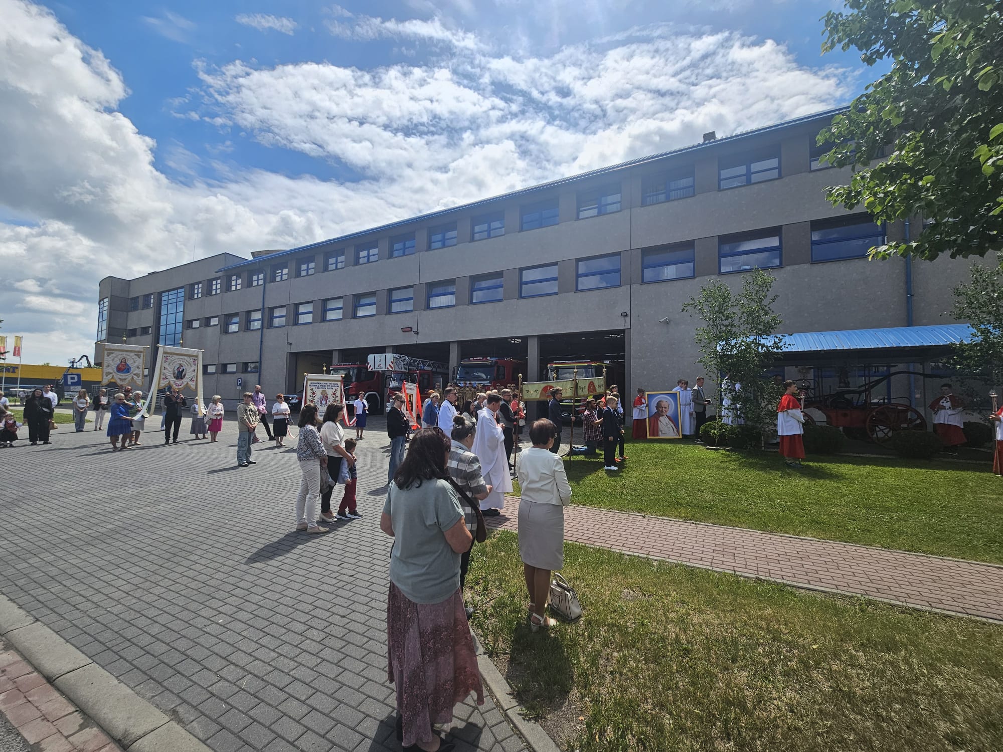 Boże Ciało przy Centralnej Szkole PSP w Częstochowie