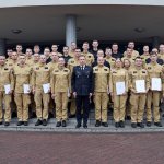 Zakończenie szkolenia podstawowego w zawodzie strażak