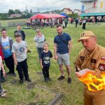 Edukacja i bezpieczeństwo podczas Festynu Rodzinnego w Przymiłowicach